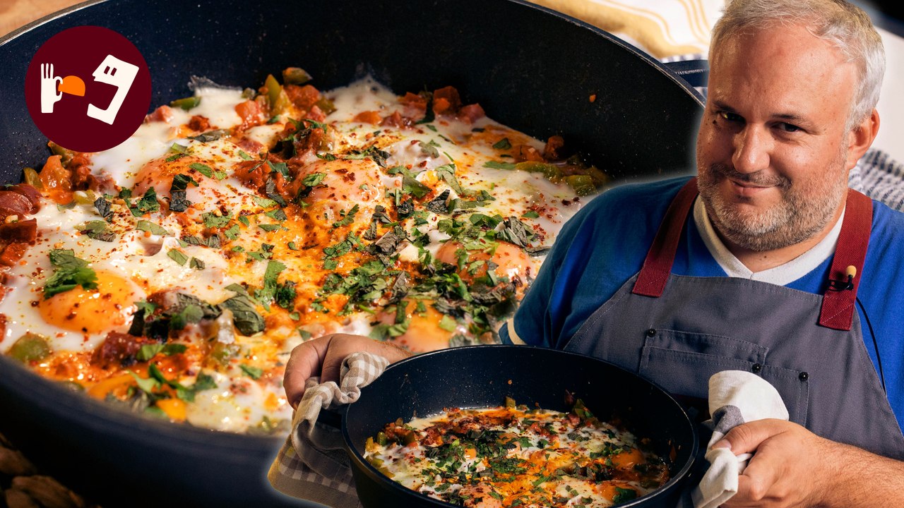 Menemen: receta fácil de los huevos al plato al estilo turco