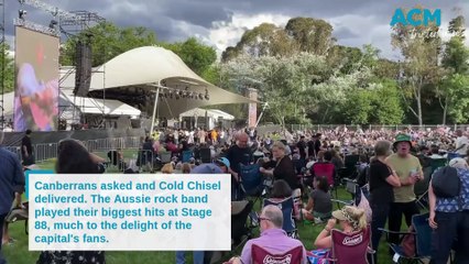 Cold Chisel concert delights Canberra fans