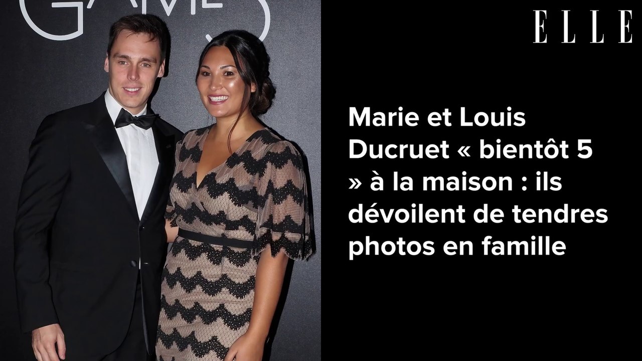 Marie et Louis Ducruet « bientôt 5 » à la maison : ils dévoilent de tendres photos en famille
