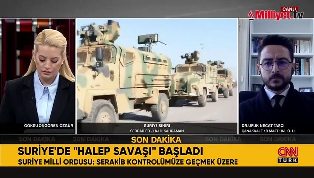 Halep'te sıcak çatışma! Suriye sınırında askeri hareketlilik başladı