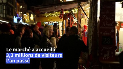 "C'est magique !": le marché de Noël de Strasbourg ouvre ses portes