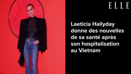 Laeticia Hallyday donne des nouvelles de sa santé après son hospitalisation au Vietnam