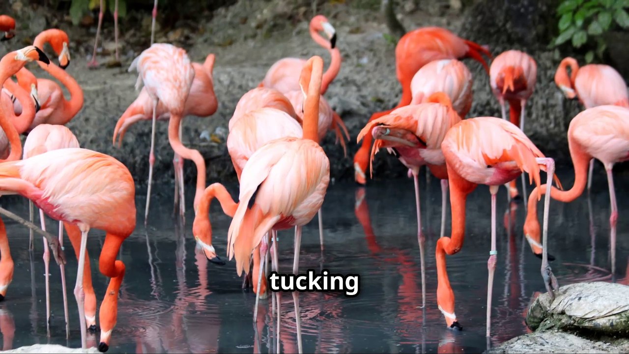 Why Do Flamingos Stand on One Leg ?
