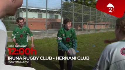 Rugby inclusivo este domingo en el Canal 2 de Navarra Televisión