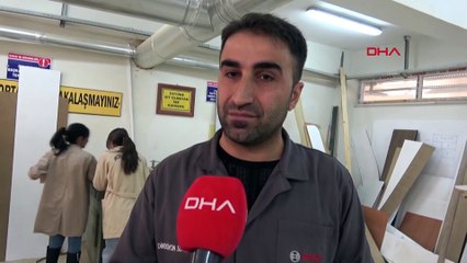 Van'daki bu lise adeta fabrika gibi! Ciroları 5 milyon lirayı buluyor