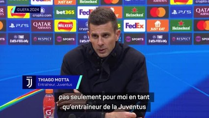 Juventus - Motta fier d’avoir ce résultat avec le plus jeune 11 d’un club italien en C1