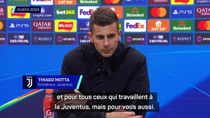Motta fier d’avoir ce résultat avec le plus jeune 11 d’un club italien en C1