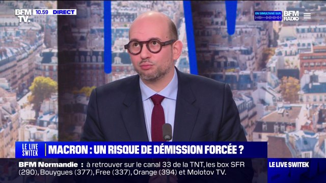 Ça ne changerait rien : Ludovic Mendes (Ensemble pour la République) réagit à l'hypothèse d'une démission d'Emmanuel Macron