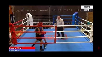 Boxer Israel Prince is back fighting again after recovering from a serious crash