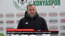 Recep Uçar: Ümit ederiz ki Adana Demirspor maçı iyi neticeyle sonuçlanır