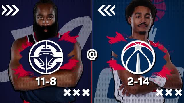 Vintage Harden hits woeful Wizards for 43 points in Clippers win