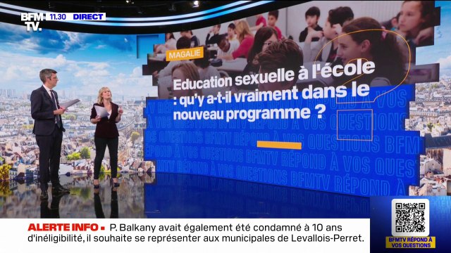 Éducation sexuelle à l'école: qu'y a-t-il vraiment dans le nouveau programme? BFMTV répond à vos questions