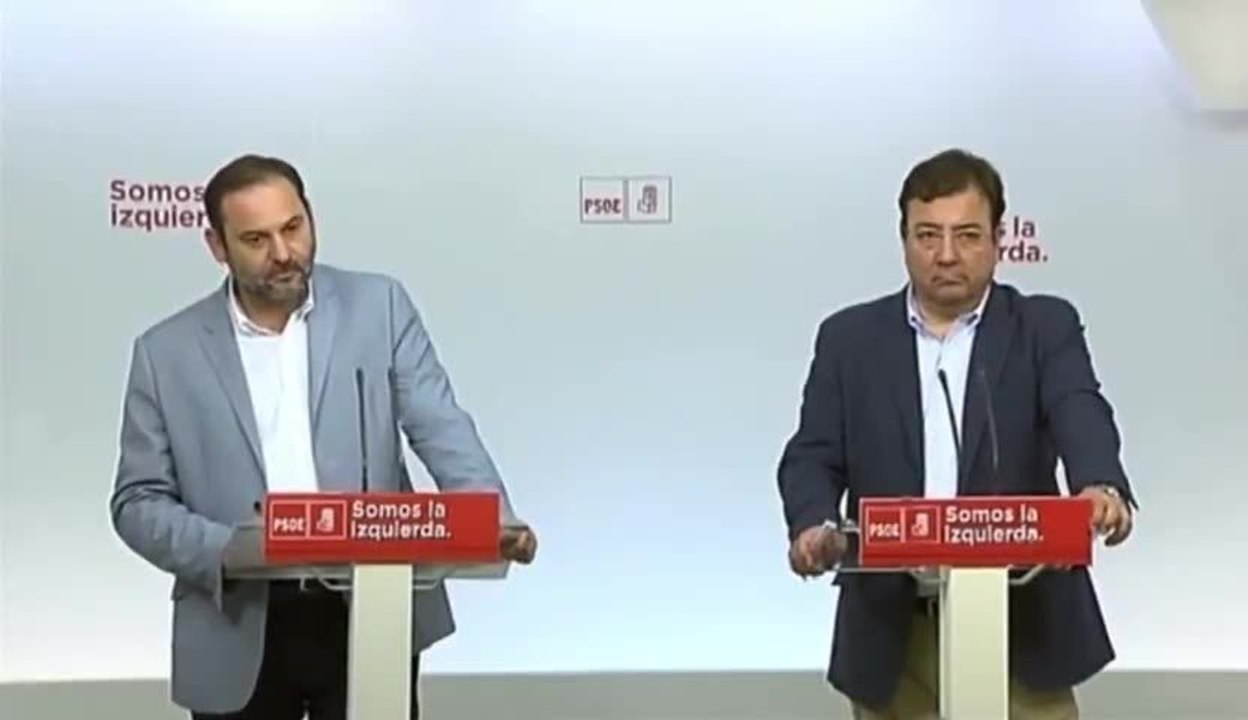 Ábalos defendió en 2017 la contratación del hermano de Sánchez en un puesto ad hoc creado por la Diputación de Badajoz