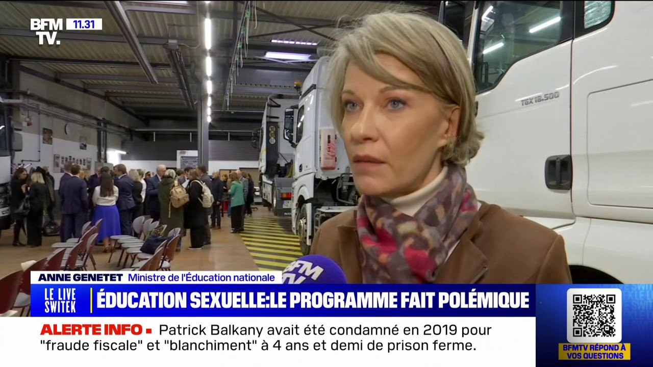 "La théorie du genre n'existe pas": la ministre de l'Éducation réagit à la polémique sur le programme d'éducation sexuelle à l'école