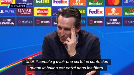 Emery sur le but refusé : “L’arbitre a changé d’avis, c’était un peu étrange”