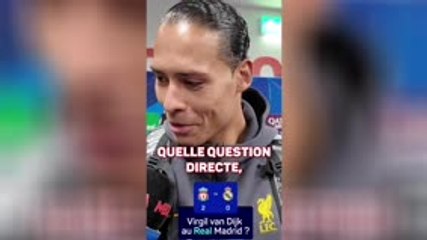 Liverpool - Van Dijk au Real Madrid ? “Quelle question directe ! Je n’ai rien à dire sur mon avenir”