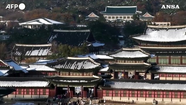 Corea Sud, tre morti nel secondo giorno di pesanti nevicate