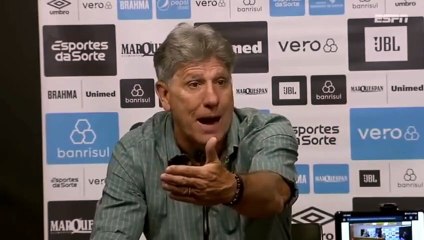 Renato Gaúcho sobe o tom e ameaça a imprensa