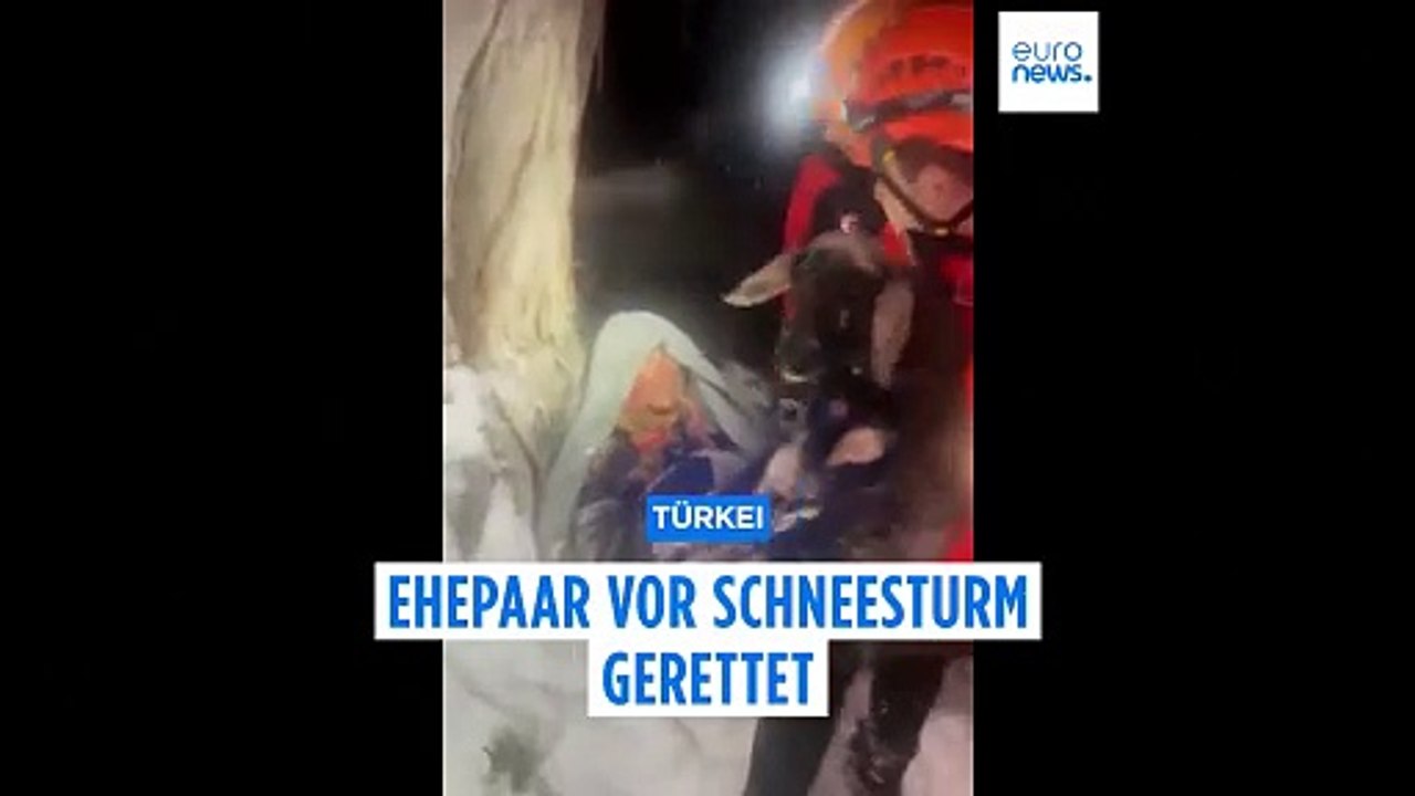 Türkei eingeschneit: Schneechaos und dramatische Rettungsaktion im Taurusgebirge