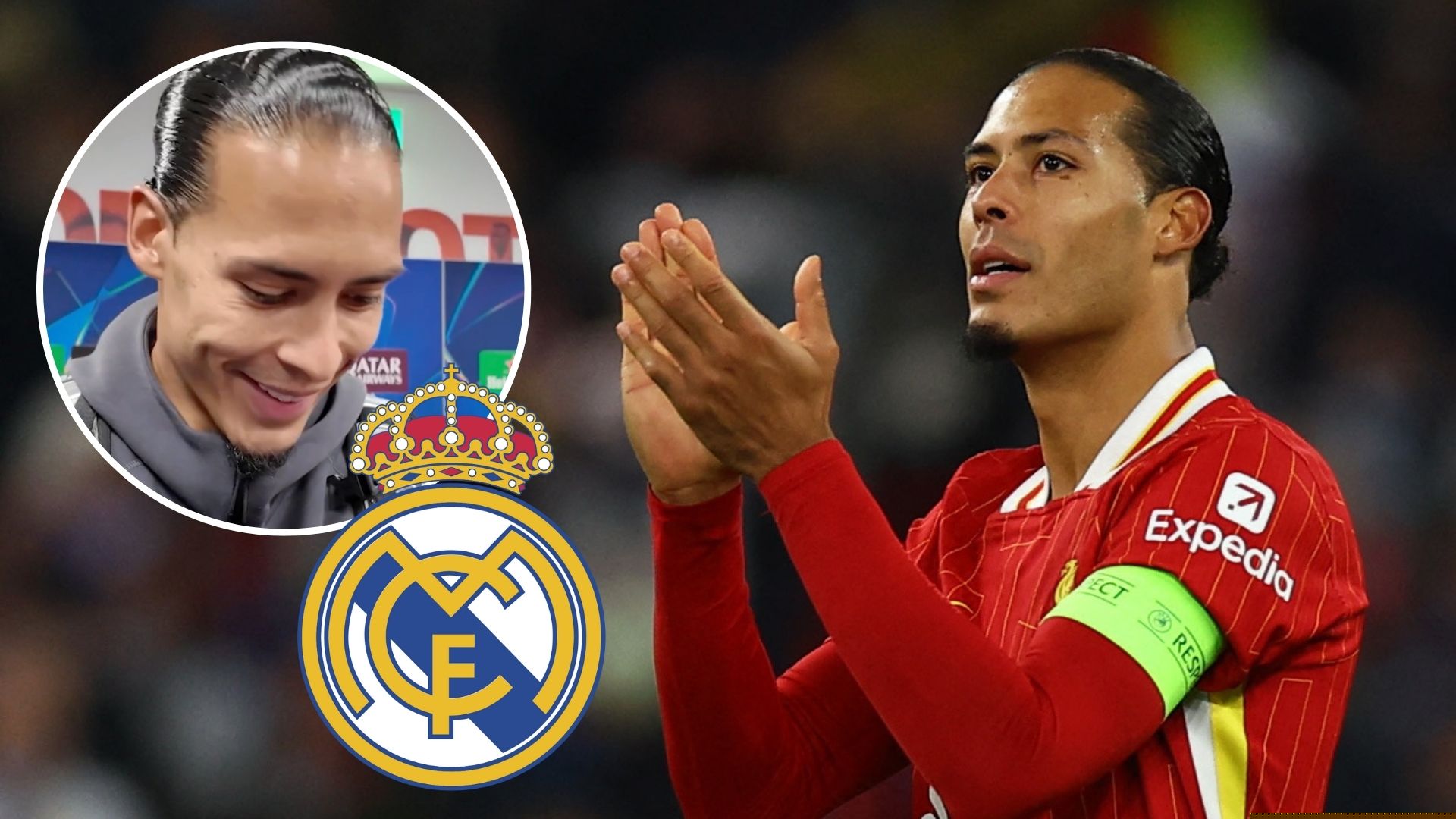 'What a direct question!' - Van Dijk on Liverpool future after beating Real Madrid