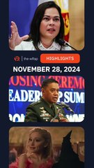 Today's headlines: Sara Duterte, ICC on Rohingya persecution, Wicked | The wRap | November 28, 2024