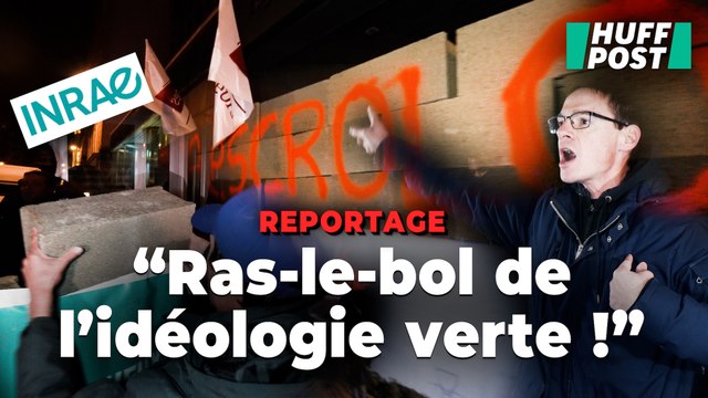 Crise des agriculteurs : On a suivi le murage de l’INRAE par la FNSEA, qui réclame des « solutions » à l’institut