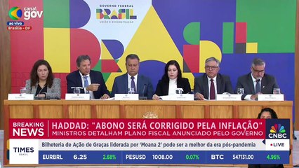 Fernando Haddad explica plano fiscal: "Trata-se de buscar justiça tributária"