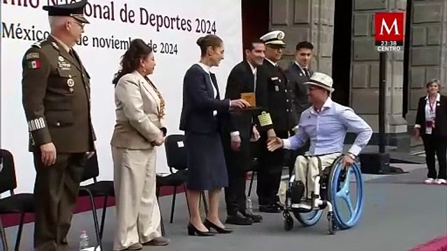 Premio Nacional de Deportes 2024 entregado por Claudia Sheinbaum