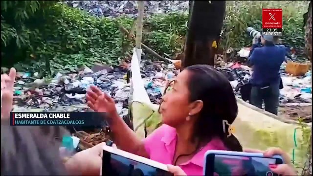 Problemas de salud en Coatzacoalcos por aumento de desechos en basurero municipal