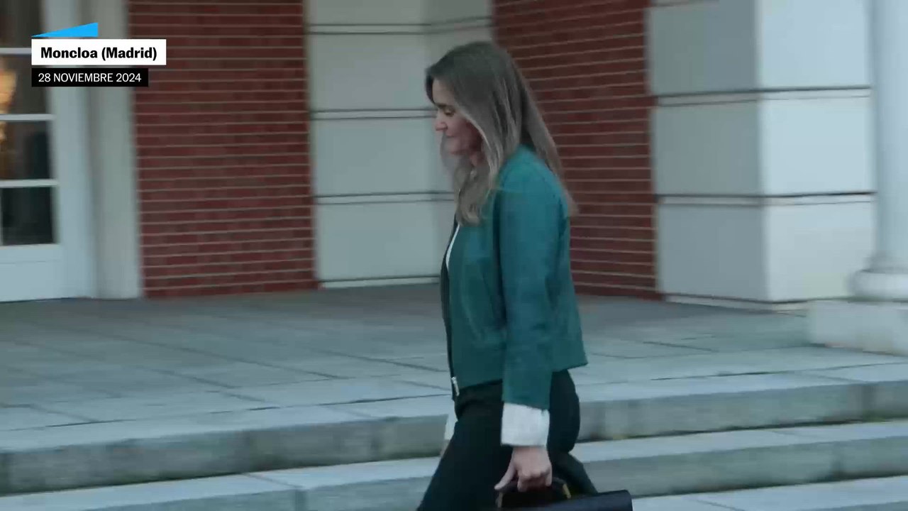 Sara Aagesen participa en su primer Consejo de Ministros como vicepresidenta tercera