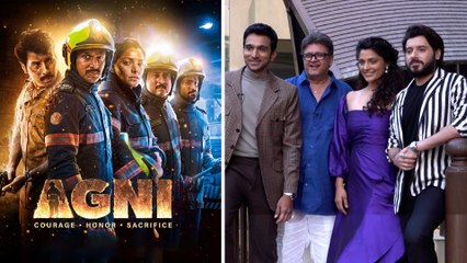 "Film 'Agni': Star Cast Shines Bright at Promotional Event"