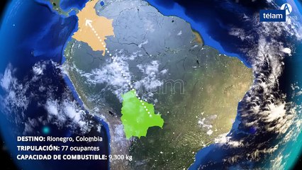 Simulación de la tragedia del plantel de Chapecoense