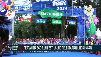 Diikuti 12.300 Pelari, Pertamina Eco Run Fest 2024 Usung Pelestarian Lingkungan