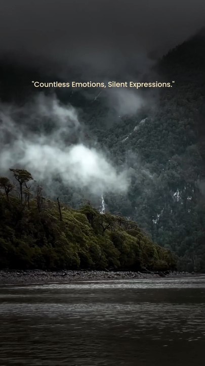 "Countless Emotions, Silent Expressions.