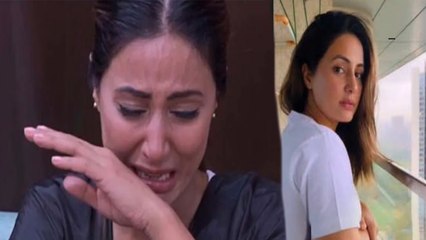 Hina Khan Cancer Update:  Hina का नया post viral, तस्वीरों के साथ लिखा 'वक्त कैसा भी हो ! FilmiBeat