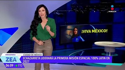 Katya Echazarreta liderará la primera misión espacial 100% latina en 2027