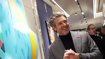 Patrick Dempsey inaugura la primera boutique de TAG Heuer en Barcelona