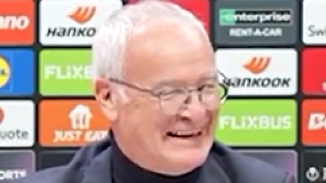 Ranieri scherza col giornalista: “La tua è una paracu...”