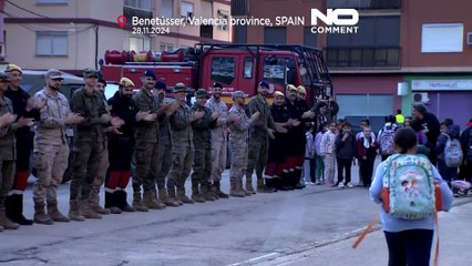 Escolas públicas reabrem após passagem do temporal em Benetusser, Valência