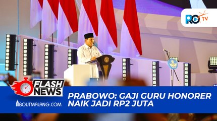MOMEN GURU BERSORAK BAHAGIA USAI PRABOWO UMUMKAN GAJI GURU HONORER BAKAL NAIK JADI RP2 JUTA