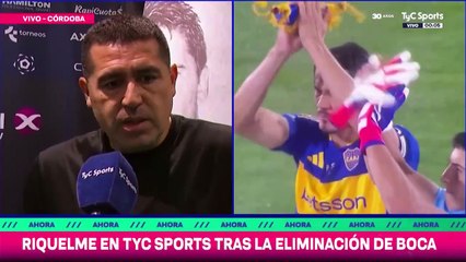 Riquelme: "Teníamos ilusión de llegar a la final y no pudimos"