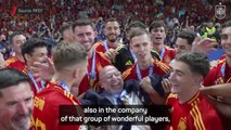 De la Fuente emotional rewatching Spain's Euro 2024 journey