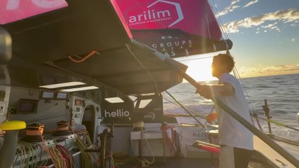Vendée Globe 2024 - Navigation en musique pour Tanguy Le Turquais / Lazare