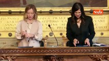 Meloni e Todde firmano l'accordo per lo sviluppo e la coesione tra il Governo e la Regione Sardegna