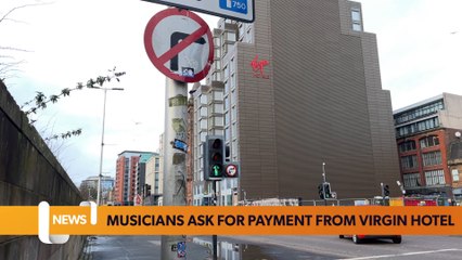 Musicians who played in Glasgow’s now closed down Virgin Hotel are appealing for payment