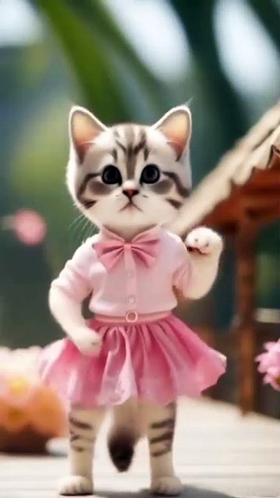 Cute Cat dance