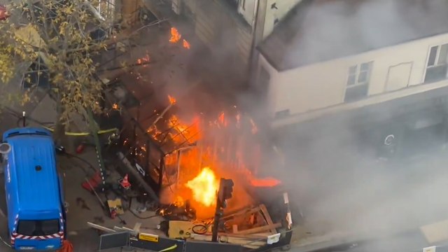 Paris : un restaurant prend feu après une fuite de gaz dans le quartier Montparnasse