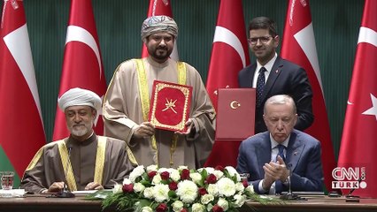 Son dakika haber: Umman Sultanı Türkiye'de! Cumhurbaşkanı Erdoğan'dan Gazze'de ateşkes çağrısı