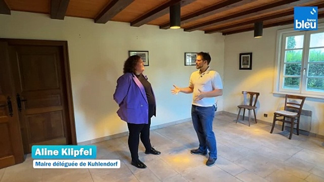 3/5 : l'église-mairie de Kuhlendorf était aussi une école