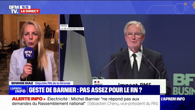 Renoncement à la hausse des taxes sur l'électricité: Edwige Diaz, députée RN de la Gironde salue une victoire pour les électeurs du RN